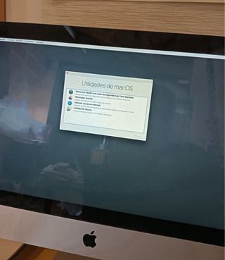 iMac 21.5 Finales 2009 Plata/Blanco