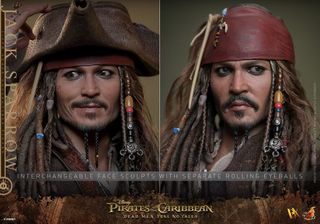 Jack Sparrow Hot Toys Piratas del Caribe