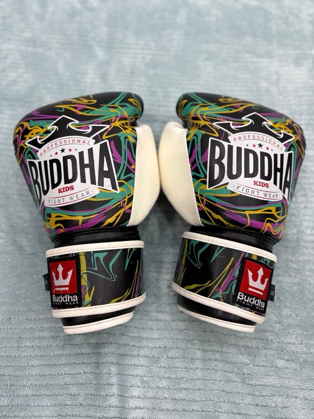 Guantes boxeo Buddh kids y comba leone