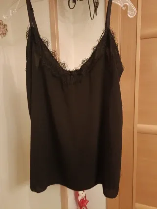 Camiseta interior encaje talla única