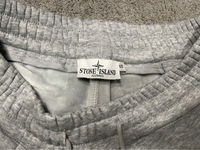 Stone Island Pantalón Gris Talla S