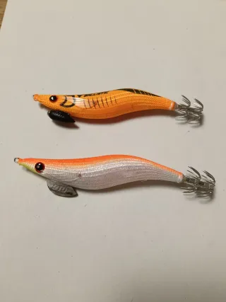 Señuelos DTD para calamar y sepia