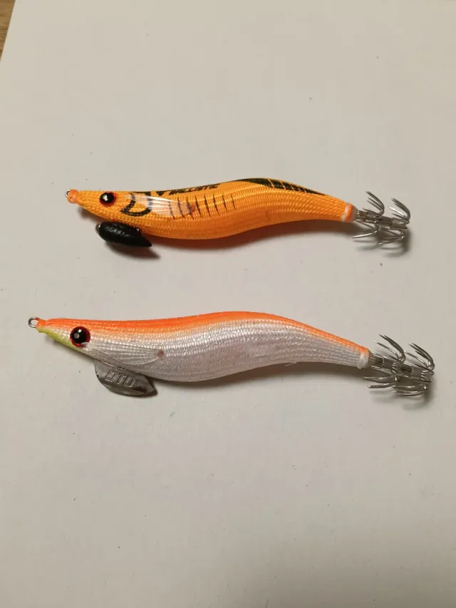 Señuelos DTD para calamar y sepia