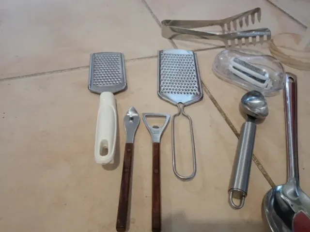 12 utensilios de cocina