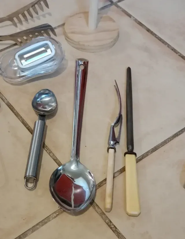 12 utensilios de cocina