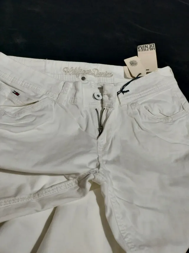 Pantalón Blanco Tommy Hilfiger Mujer