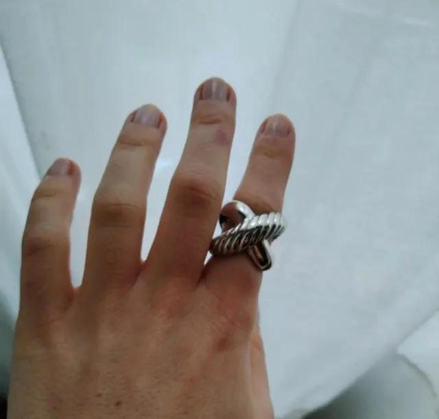 Anillo Aristocrazy Plata Cruzado