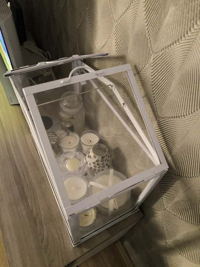 Invernadero Decorativo Cristal y Metal