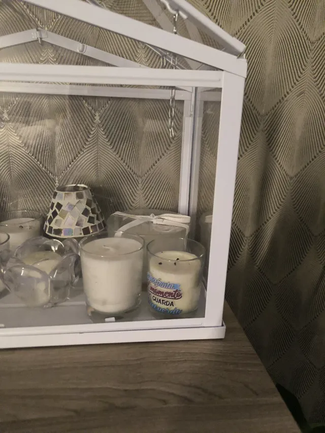 Invernadero Decorativo Cristal y Metal