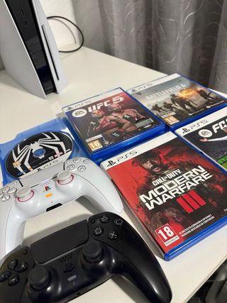 Consola PS5 + 2 Mandos + Battlefield 6