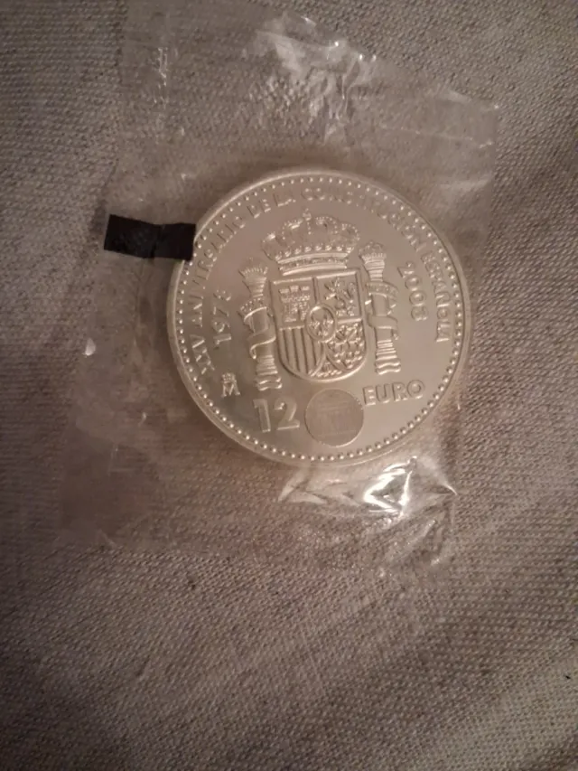 Moneda Carlos y Sofía 2003