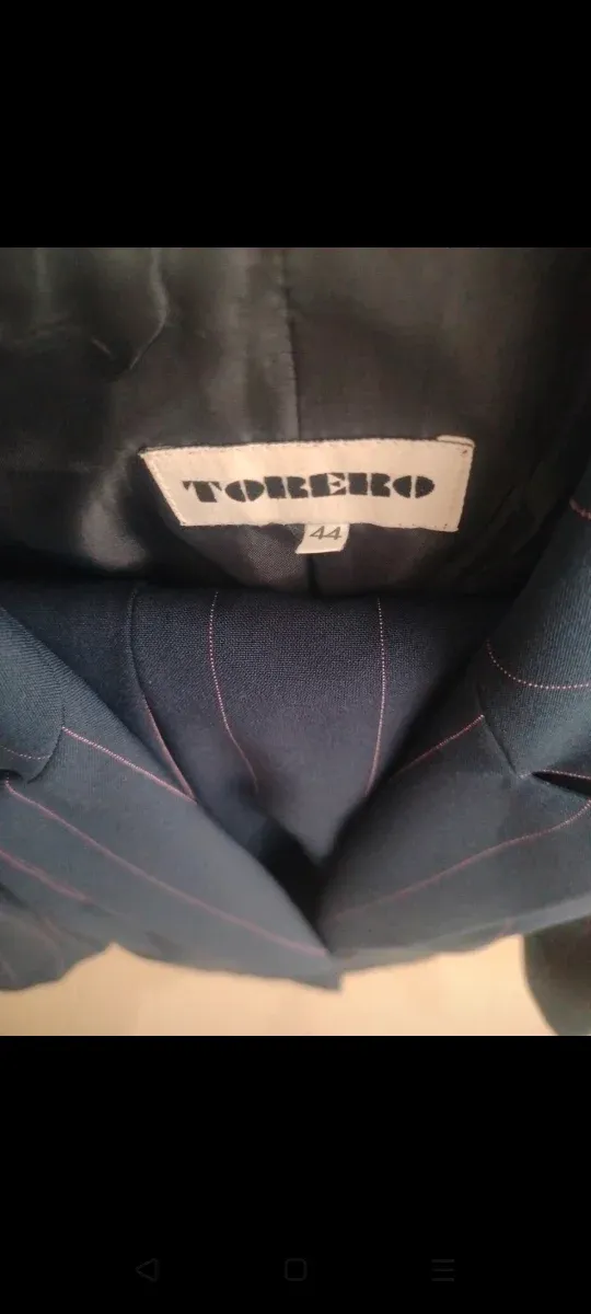 Chaqueta Torero Raya Diplomática Talla S