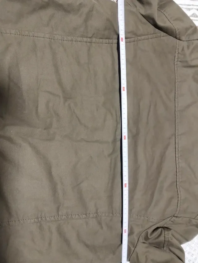 Chamarra Bomber Invierno Oliva