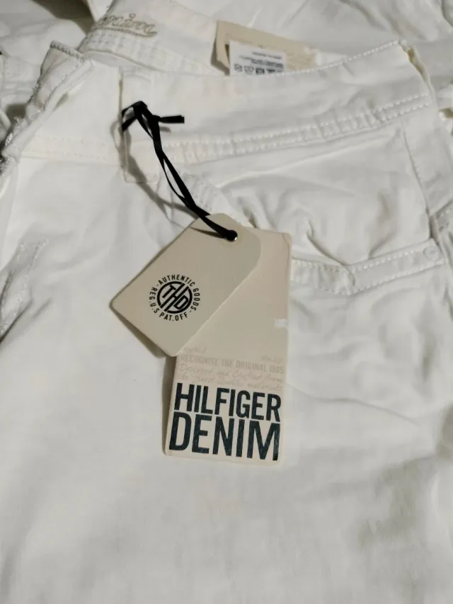 Pantalón Blanco Tommy Hilfiger Mujer Talla M