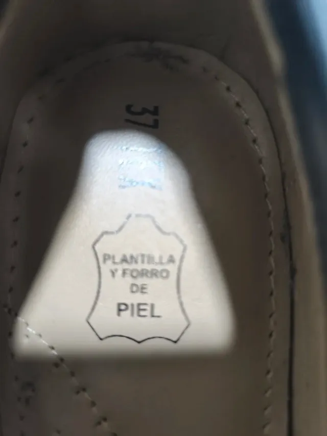 Mocasines niño negros piel