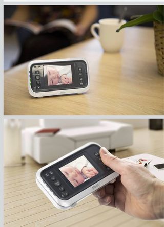 cámara vigilancia bebés Alecto DVM75 con Cámara