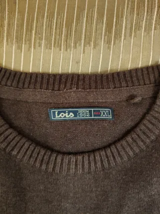 Jersey Lois Rayas Marrón Talla XXL