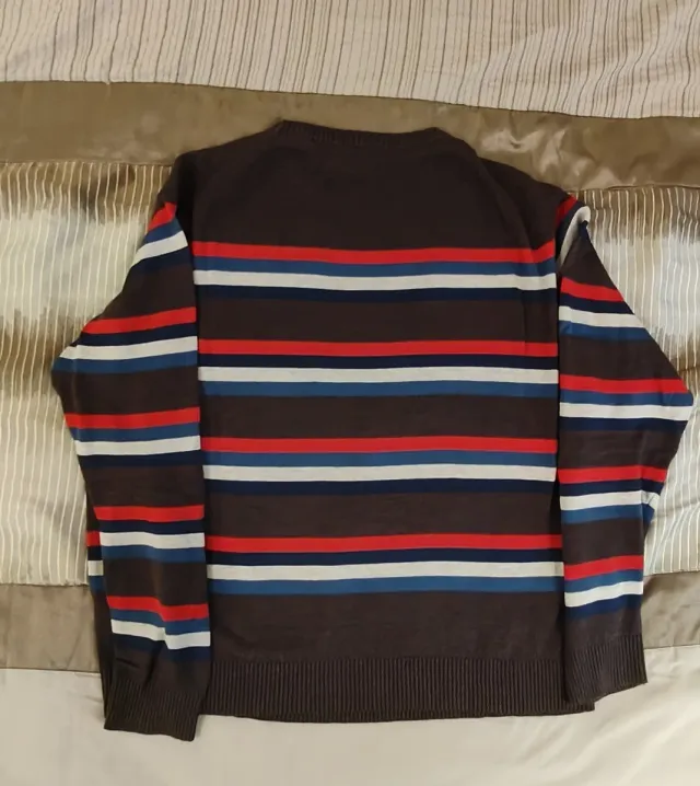 Jersey Lois Rayas Marrón Talla XXL