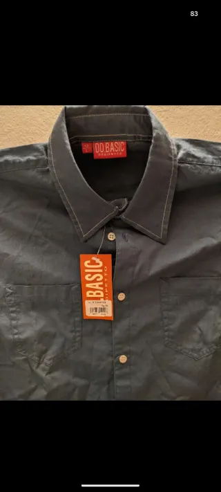 Camicia ragazzo BASIC nuova