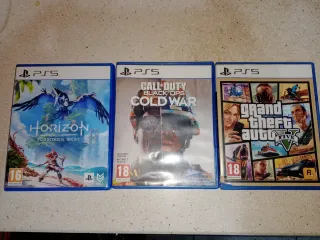 Juegos PS5: Horizon, Call of Duty, GTA V
