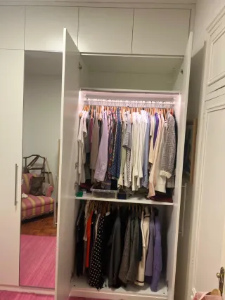 Armadi modulari IKEA bianchi