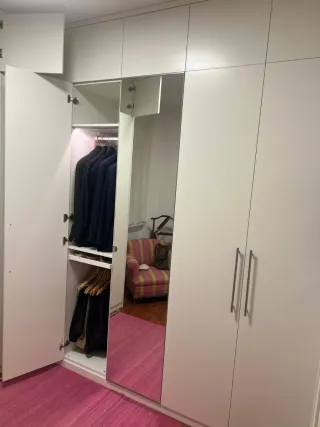 Armadi modulari IKEA bianchi