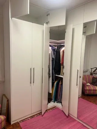 Armadi modulari IKEA bianchi