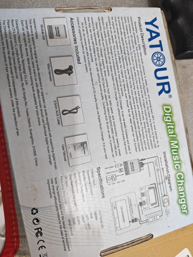 Yatour YT-M06 Digital Music Changer
