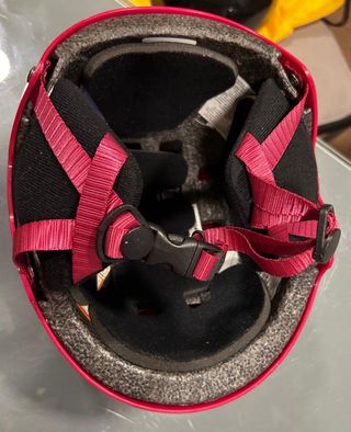 Casco de esquí infantil rosa