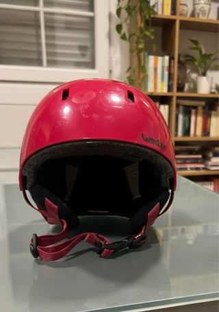 Casco de esquí infantil rosa