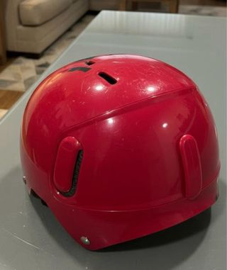 Casco de esquí infantil rosa