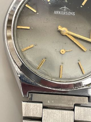 ARKERSSONS Reloj de Pulsera Dorado y Plateado