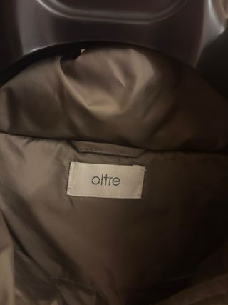 Giaccone donna Oltre marrone con cappuccio