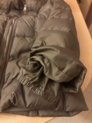 Giaccone donna Oltre marrone con cappuccio