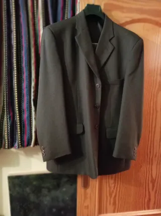 Traje hombre gris marengo talla 58