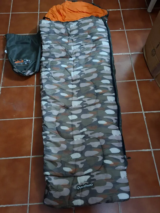 Saco de dormir infantil camuflaje
