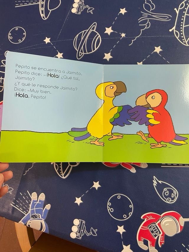 mamá pata cuenta a sus patitos