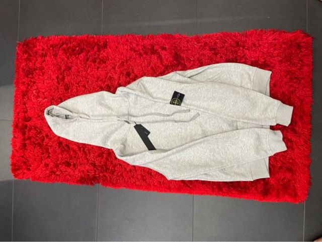 Sudadera Stone Island Gris Talla S