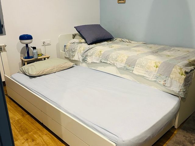 Cama nido SLÄKT blanca 90x200 cm