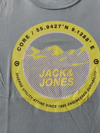 Camiseta Jack & Jones verde y amarilla