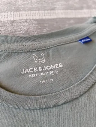 Camiseta Jack & Jones verde y amarilla