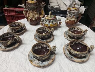 Juego de café de cerámica