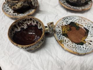 Juego de café de cerámica