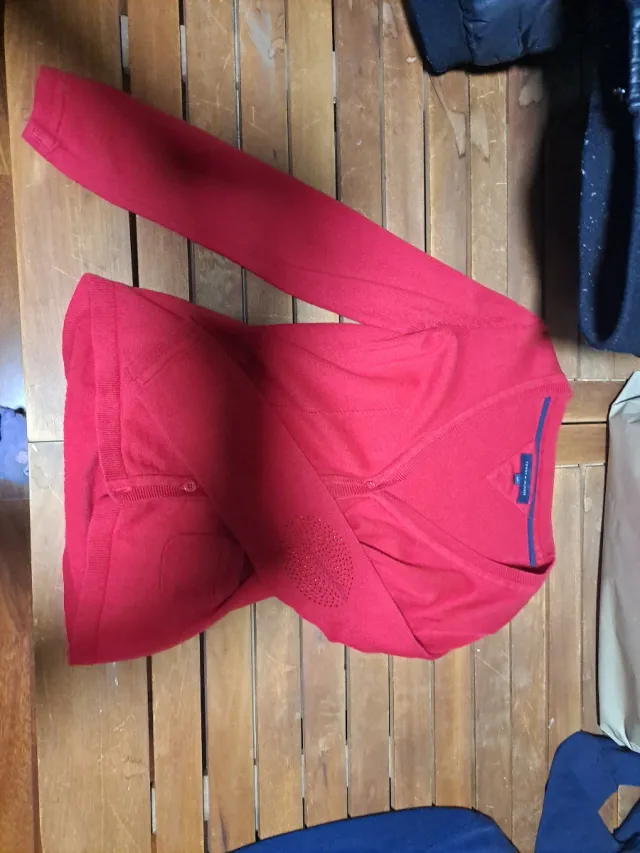 Chaqueta Tommy Hilfiger Roja Niña Talla M