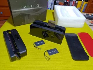 Cerradura inteligente puerta cristal