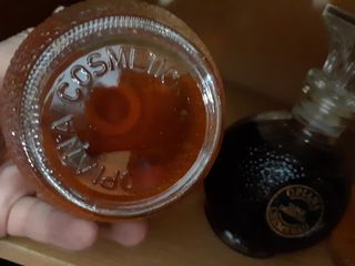 3 Frascos Vintage, de Display de Perfumería