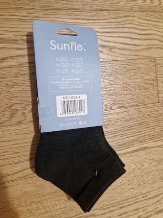 Set 3 paia di calzini neri Sunflo tg.32-36 (9-11 a