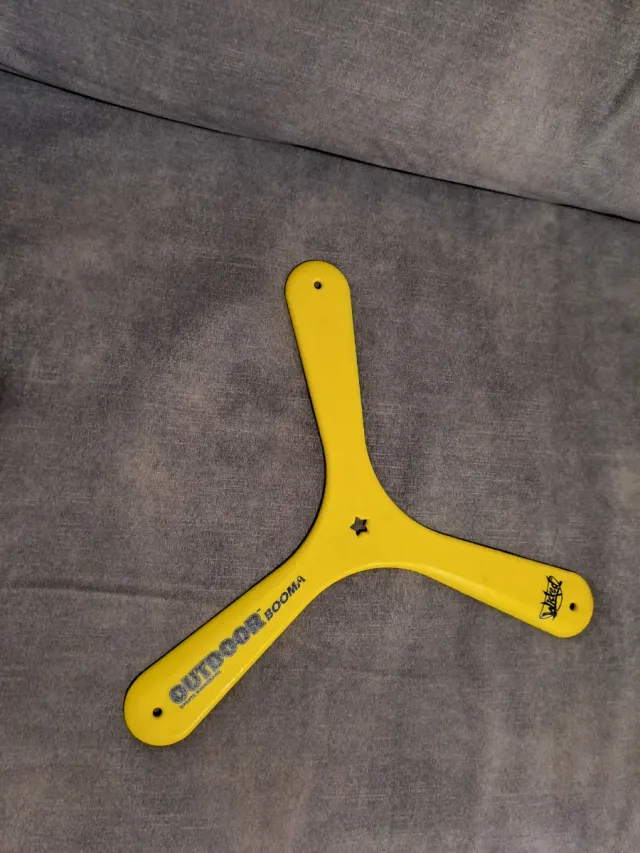 Boomerang amarillo Outdoor Booma