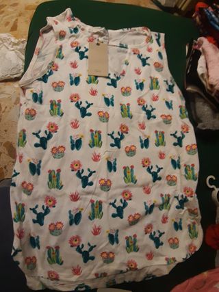 Camiseta tirantes cactus S sin estrenar