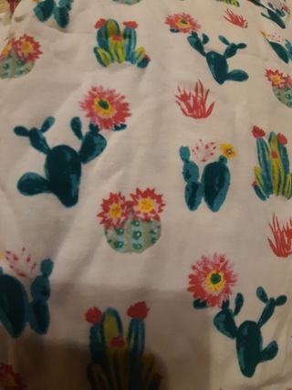 Camiseta tirantes cactus S sin estrenar